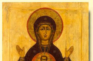Icoana Maicii Domnului „a Semnului” din Novgorod
