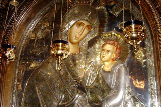 Icoana Maicii Domnului „Grabnic Ascultătoare” de la Mănăstirea Lainici