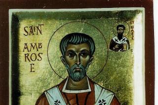 Sfântul Ierarh Ambrozie, Episcopul Mediolanului
