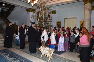 (Foto) Colindători la Reşedinţa Mitropolitană - Parohia Frenciugi, Protopopiatul Iasi 3, Pr. Figher Ioan Alexandru
