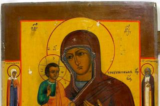 Icoana Maicii Domnului „a Sfântului Ioan Damaschin” (Tricherousa)