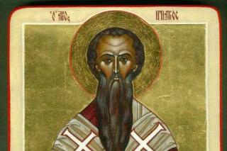 Sfântul Sfințit Mucenic Ignatie Teoforul, Episcopul Antiohiei