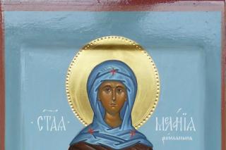Sfânta Cuvioasă Melania Romana