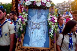 Procesiune cu moaştele Sfântului Ierarh Spiridon