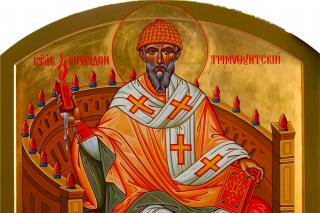 Sfântul Ierarh Spiridon, Episcopul Trimitundei