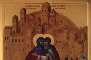 Sfinţii Cuvioşi Sava şi Simeon