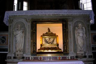 Cinstitul lanț al Sfântului Apostol Petru, Basilica San Pietro in Vincoli, Roma