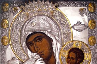 Icoana Maicii Domnului „Mângâietoarea” (Paramythia) de la Vatoped
