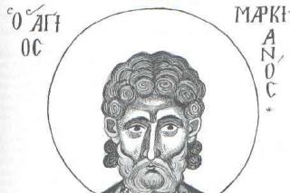 Sfântul Cuvios Marchian