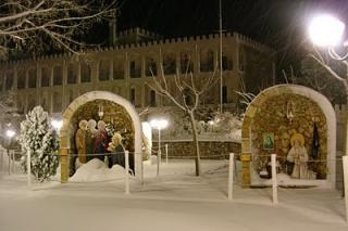 În Mănăstirea Sfântul Serafim de Sarov din Trikorfo, Grecia