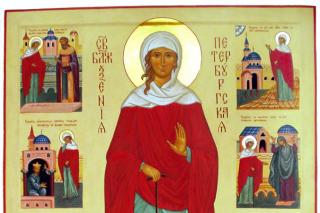 Sfânta Xenia din Sankt Petersburg