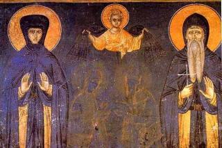 Sfântul Simeon Izvorâtorul de mir şi Sfânta Anastasia (Ana), soţia sa