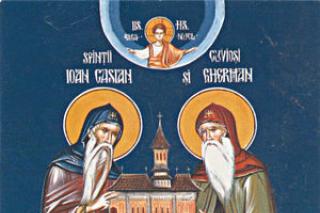 Sfinții Cuvioși Ioan Casian Romanul și Gherman din Dobrogea