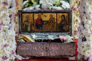 Moaştele Sfântului Sfințit Mucenic Policarp, Episcopul Smirnei