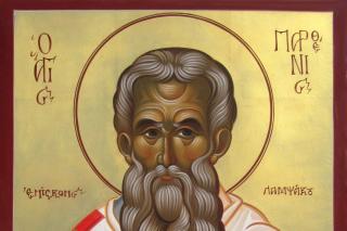 Sfântul Ierarh Partenie, Episcopul Lampsacului