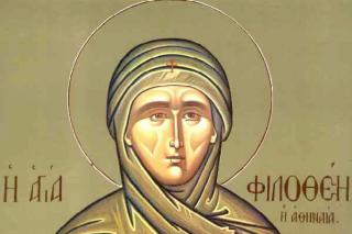 Sfânta Cuvioasă Filoteea din Atena