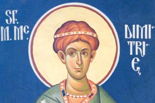 Sfântul Mare Mucenic Dimitrie, Izvorâtorul de mir