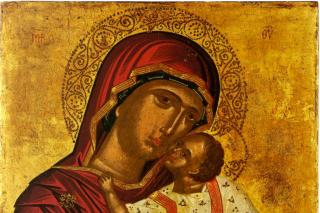 Icoana Maicii Domnului din Smolensk „Dulcea sărutare”