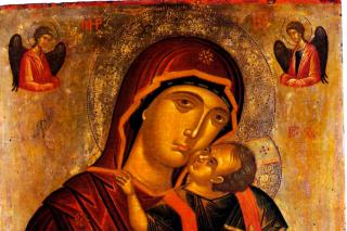 Icoana Maicii Domnului din Smolensk „Dulcea sărutare”