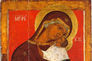 Icoana Maicii Domnului din Smolensk „Dulcea sărutare”
