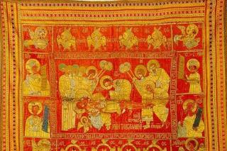 Epitaf - 1613-1614, Mănăstirea Dohiaru, Sfântul Munte Athos
