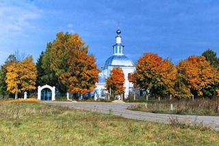Biserica din satul natal al Sfintei Matrona