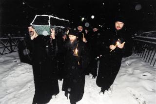 Aducerea moaștelor Sfintei Matrona din Moscova