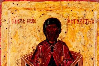 Sfântul Cuvios Simeon Stâlpnicul cel din Muntele Minunat