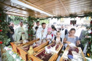 Moaştele Sfinţilor Mucenici Zotic, Atal, Camasie şi Filip de la Niculițel