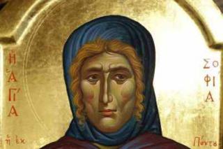 Sfânta Cuvioasă Sofia, asceta din Kleisoura
