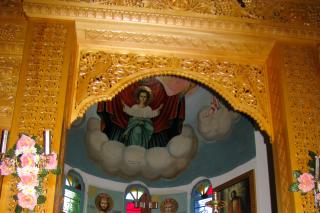 Altar de la Mănăstirea Sfintei Maria Magdalena din Grecia