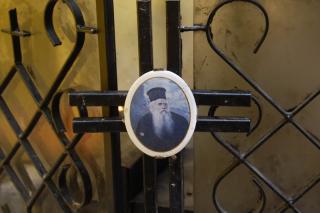 La mormântul Mitropolitului Iosif Naniescu