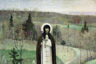 Sfântul Serghie de Radonej - Nesterov