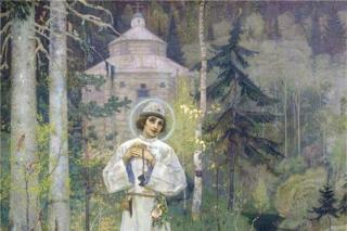 Tinerețea Cuviosului Serghie de Radonej - Nesterov