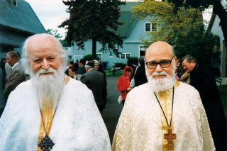 Părintele Sofian Boghiu și Părintele Roman Braga