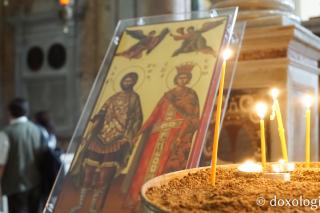 Mormântul cu moaștele Sfintei Împărătese Elena și ale Sfântului Mucenic Artemie - Biserica Santa Maria din Roma