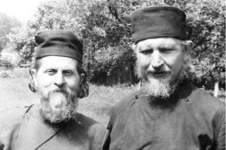 Părintele Serafim Popescu și Părintele Teofil Părăian