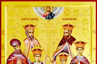 Sfinții Martiri Brâncoveni, Constantin Vodă cu cei patru fii ai săi: Constantin, Ștefan, Radu, Matei, și sfetnicul Ianache
