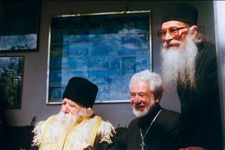Părintele Cleopa Ilie și Părintele Gheorghe Calciu