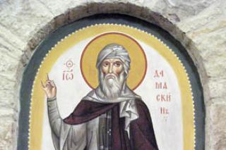Sfântul Cuvios Ioan Damaschin