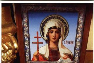 Moaștele Sfintei Mucenițe Tatiana, diaconița