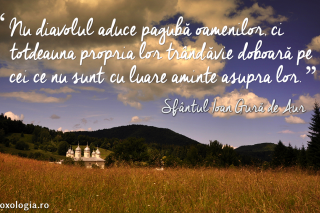 Trândăvia doboară pe cei ce nu sunt cu luare aminte asupra lor