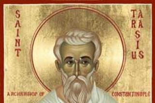 Sfântul Ierarh Tarasie, Patriarhul Constantinopolului