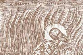 Sfântul Sfinţit Mucenic Policarp, Episcopul Smirnei