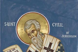 Sfântul Chiril, Arhiepiscopul Ierusalimului