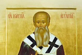 Sfântul Chiril, Arhiepiscopul Ierusalimului