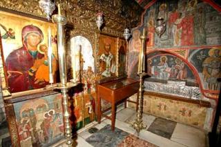 Sfântul Cuvios Hristodul din Patmos - Capela Sfântului de la Mănăstirea Sfântul Ioan Teologul din Insula Patmos
