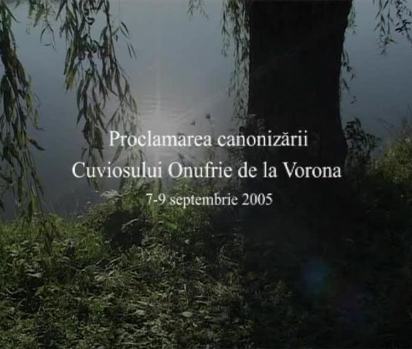 Canonizarea Sfântului Onufrie de la Vorona