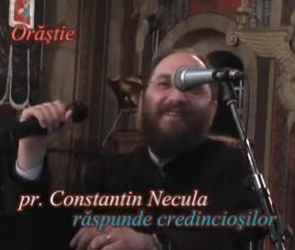 (Video) Pr. Constantin Necula – Tinerețe, educație și mărturisire (răspunsuri la întrebări 2)