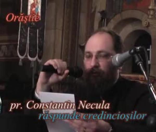 (Video) Pr. Constantin Necula – Tinerețe, educație și mărturisire (răspunsuri la întrebări 4)